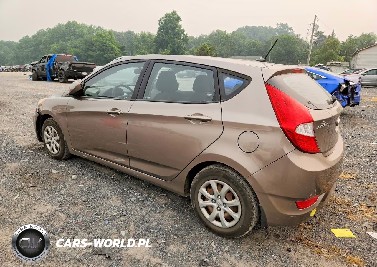 2012 Hyundai Accent Gs VIN:KMHCT5AE9CU034197 - 2