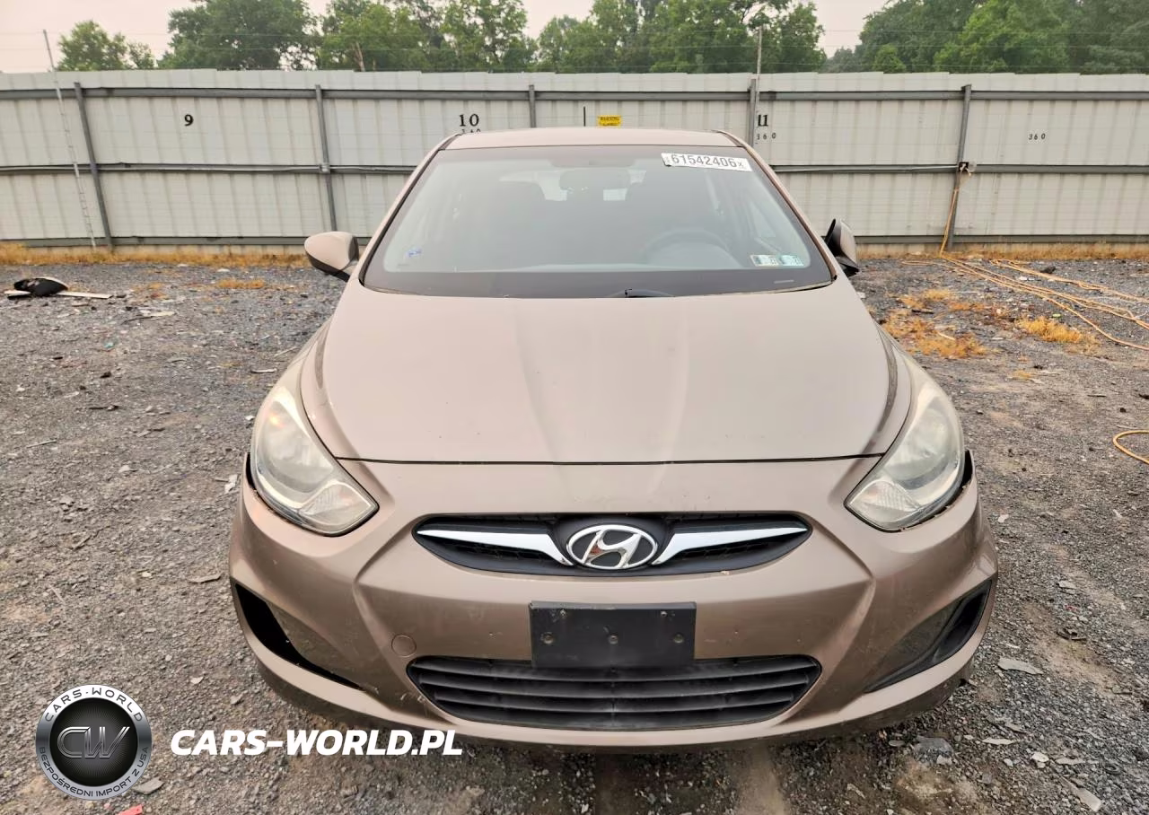 2012 Hyundai Accent Gs VIN:KMHCT5AE9CU034197 - 5