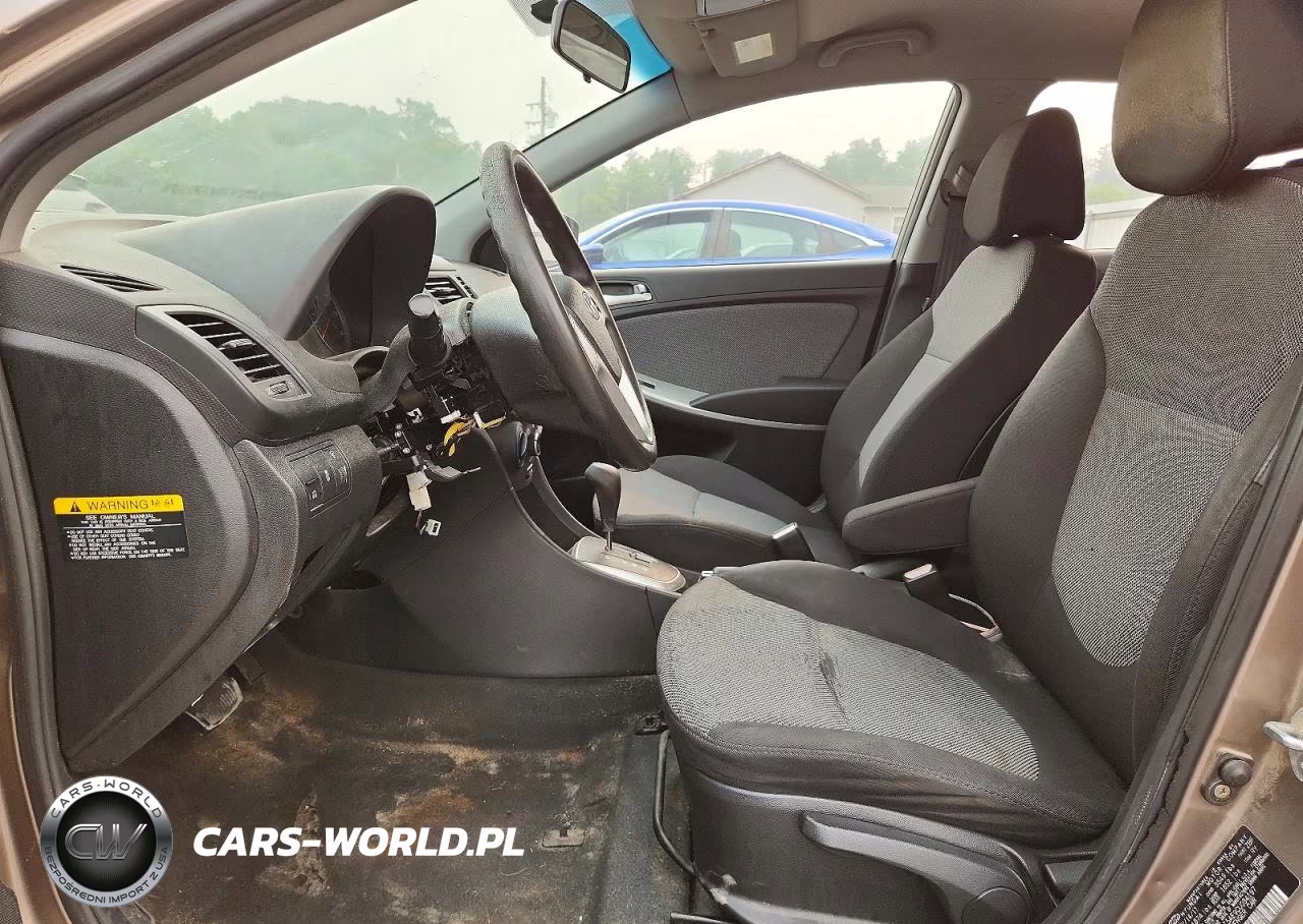 2012 Hyundai Accent Gs VIN:KMHCT5AE9CU034197 - 7