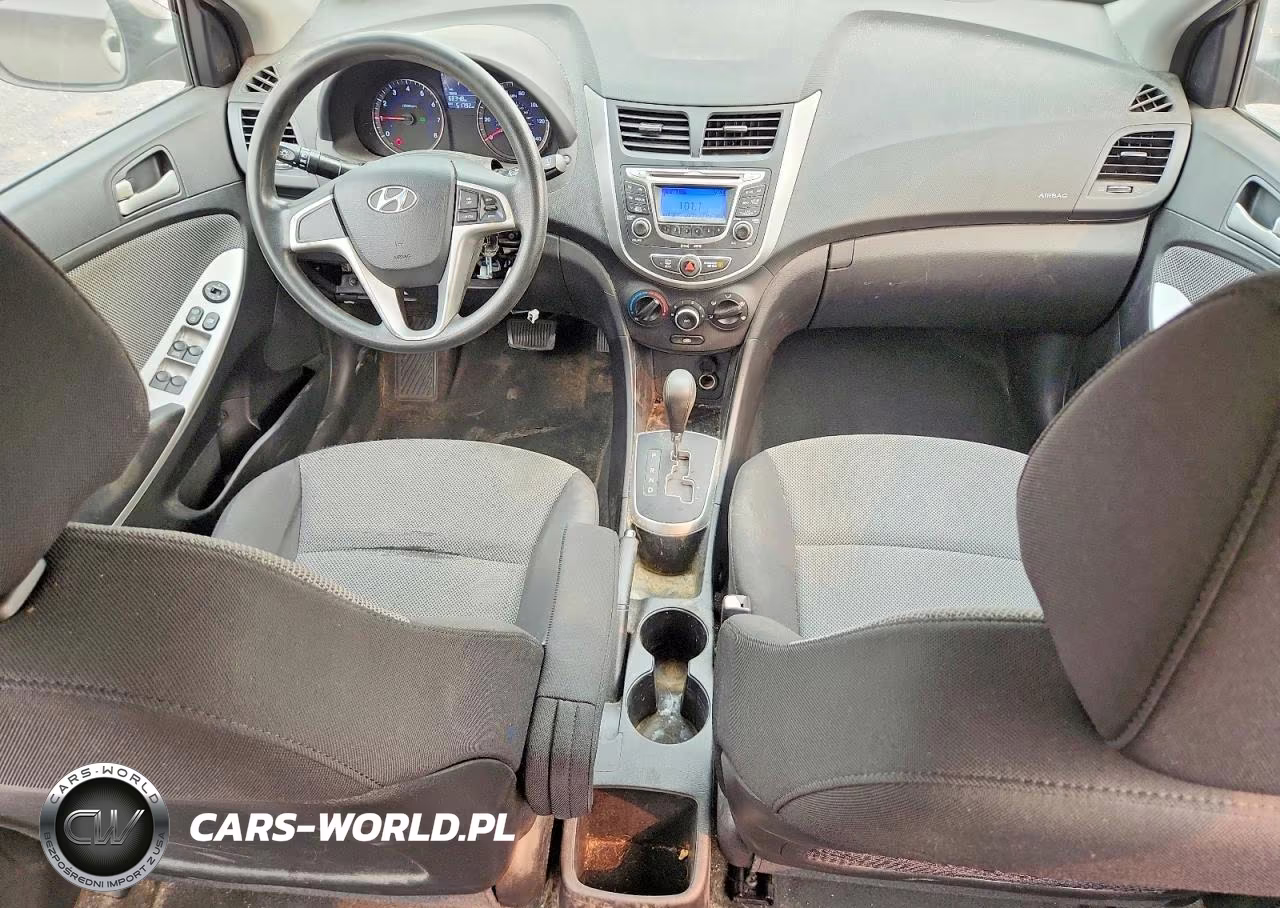 2012 Hyundai Accent Gs VIN:KMHCT5AE9CU034197 - 8