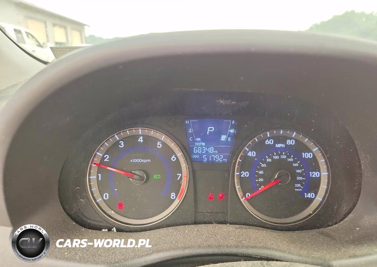 2012 Hyundai Accent Gs VIN:KMHCT5AE9CU034197 - 9