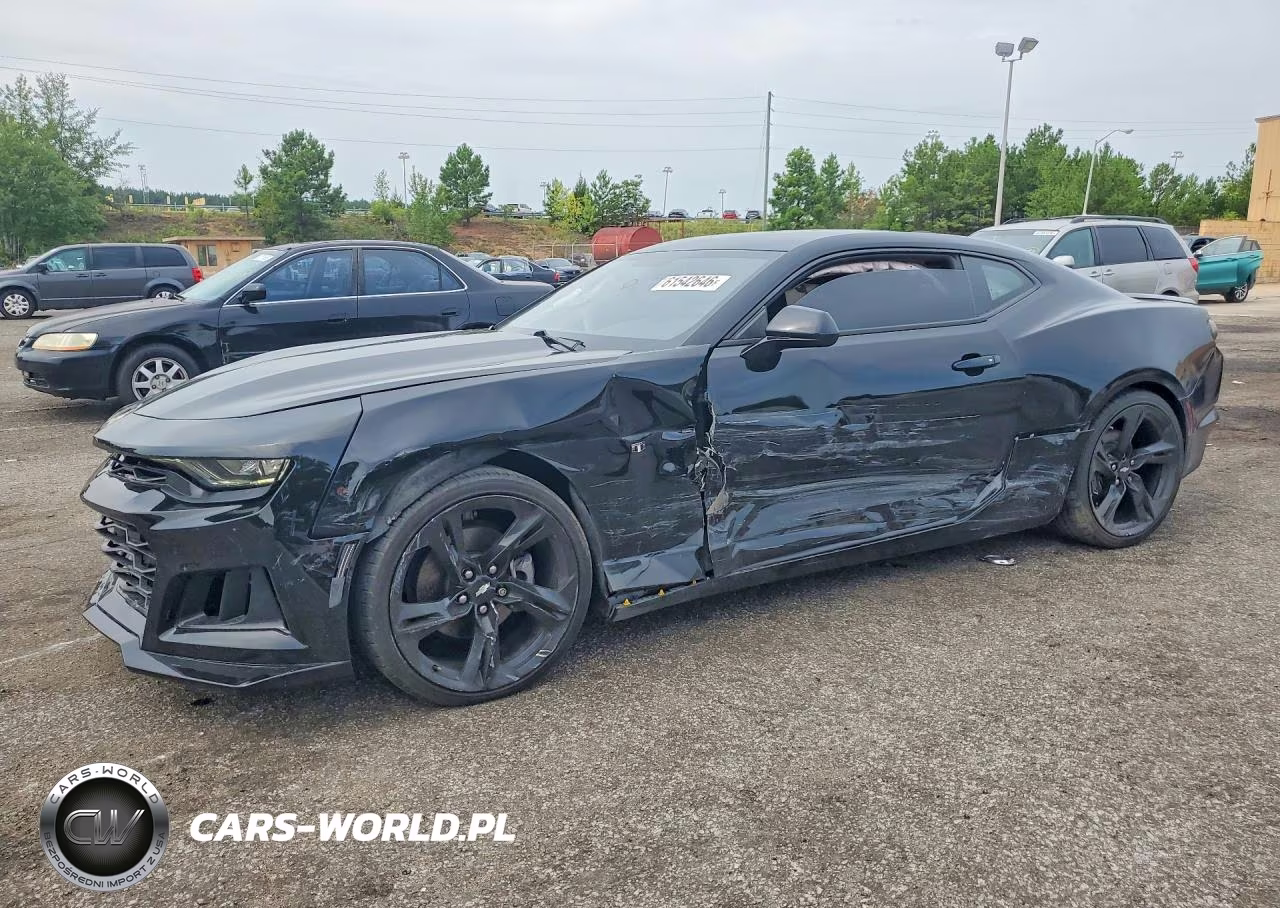 2019 Chevrolet Camaro Ls VIN:1G1FB1RS7K0154392 - 1