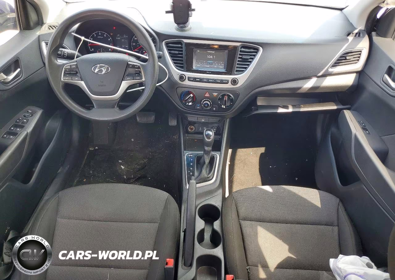 2020 Hyundai Accent Se VIN:3KPC24A69LE118514 - 8