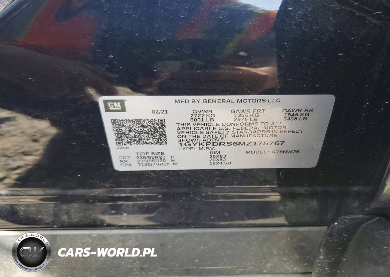 2021 Cadillac Xt6 Premium Luxury VIN:1GYKPDRS6MZ175767 - 13