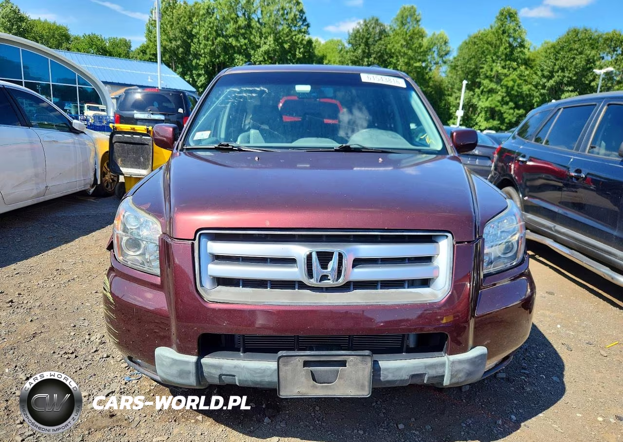 2007 Honda Pilot Exl VIN:2HKYF18517H520910 - 5