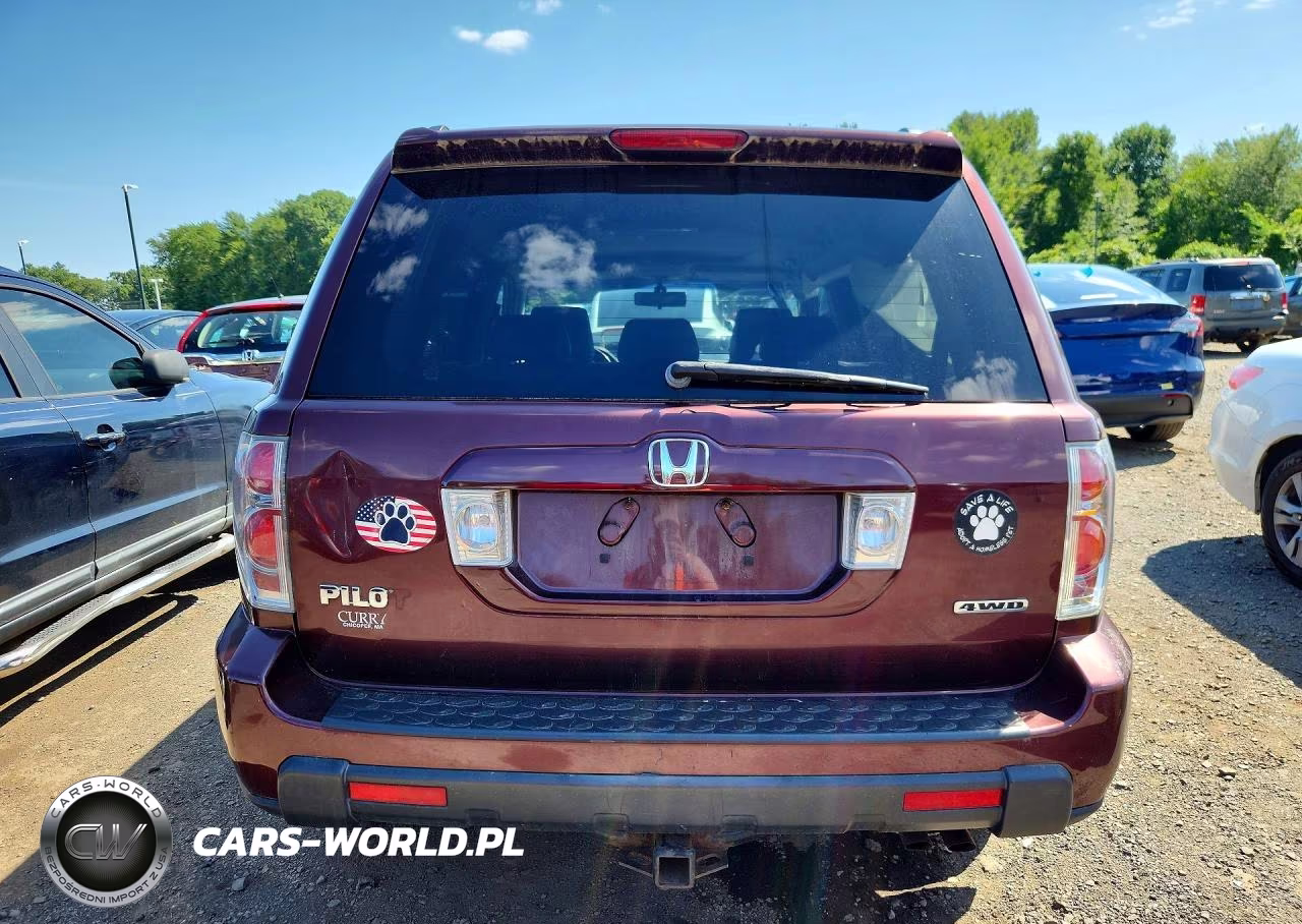2007 Honda Pilot Exl VIN:2HKYF18517H520910 - 6