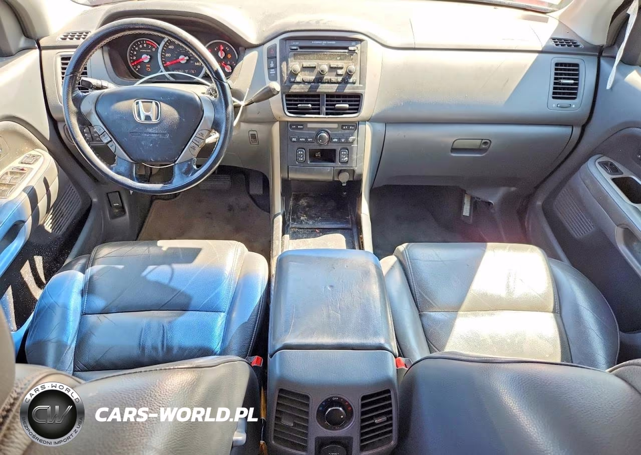 2007 Honda Pilot Exl VIN:2HKYF18517H520910 - 8