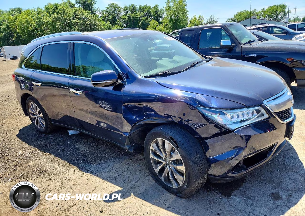 2014 Acura Mdx Technology VIN:5FRYD4H48EB034703 - 4