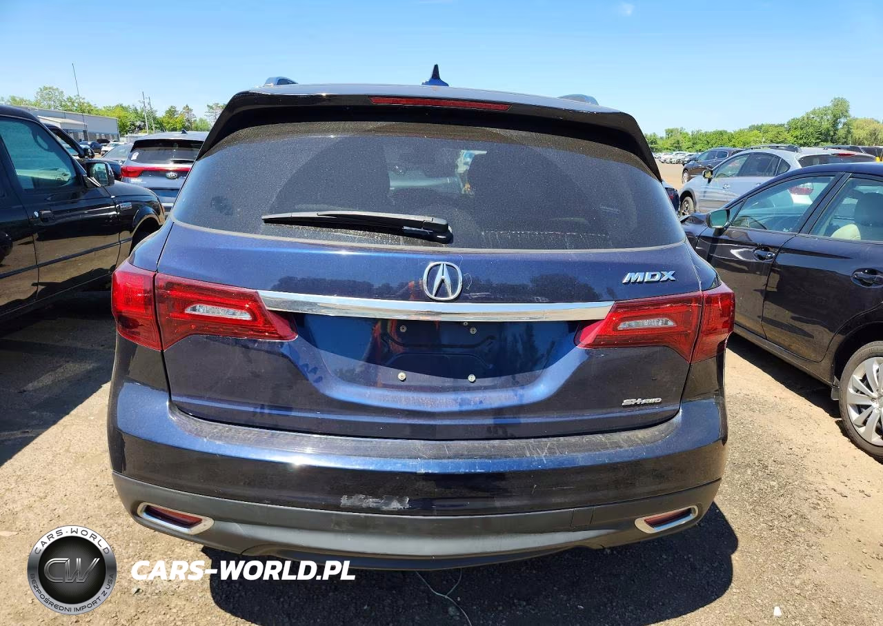 2014 Acura Mdx Technology VIN:5FRYD4H48EB034703 - 6