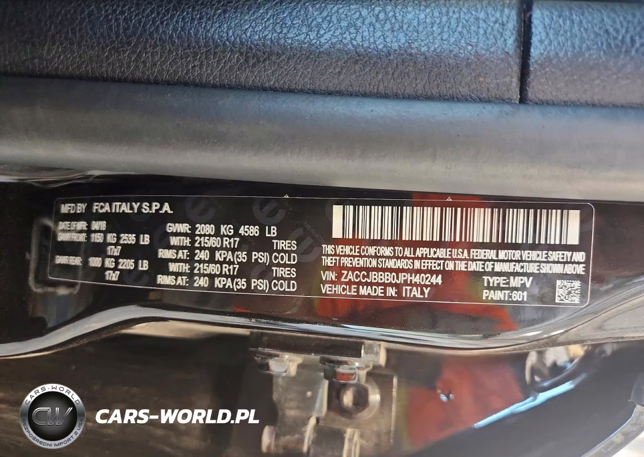2018 Jeep Renegade Latitude VIN:ZACCJBBB0JPH40244 - 14