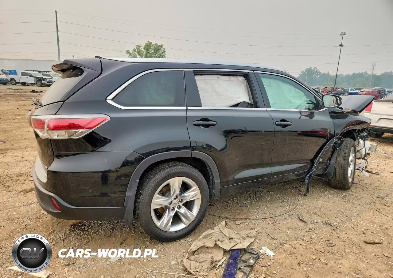 2015 Toyota Highlander Limited VIN:5TDDKRFH1FS081318 - 3