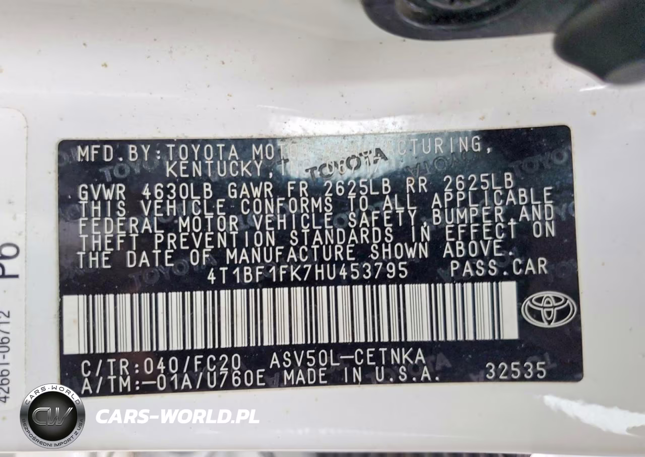 2017 Toyota Camry Le VIN:4T1BF1FK7HU453795 - 13