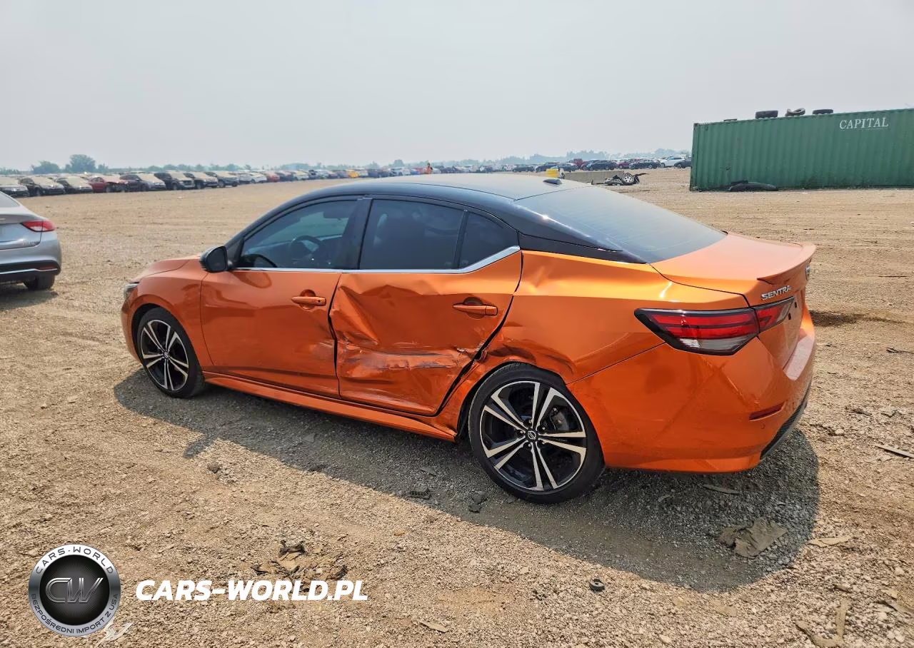 2022 Nissan Sentra Sr VIN:3N1AB8DV1NY270678 - 2