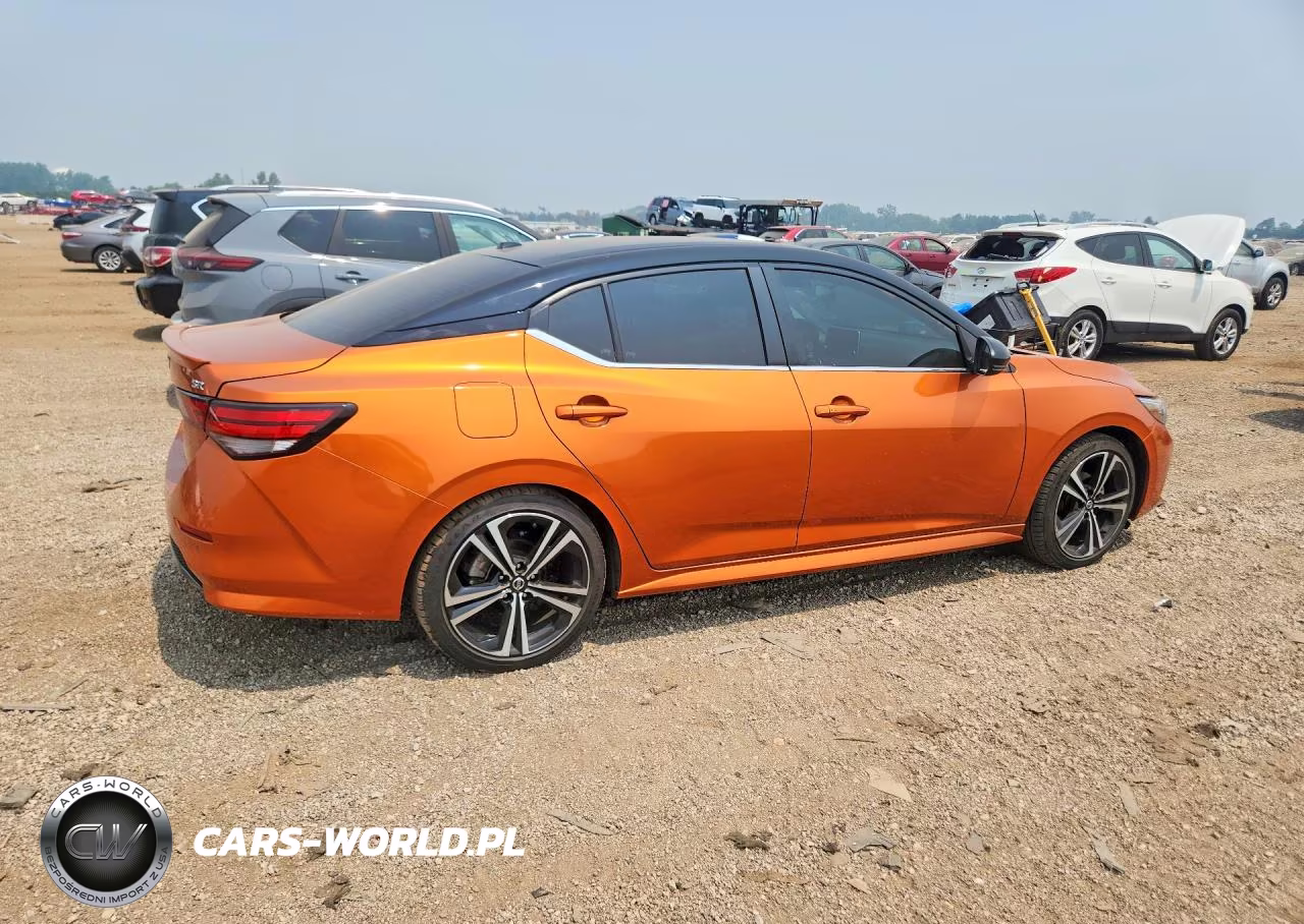 2022 Nissan Sentra Sr VIN:3N1AB8DV1NY270678 - 3