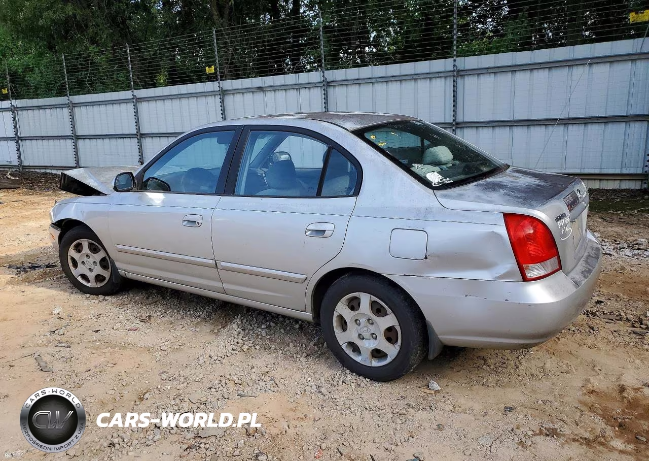 2002 Hyundai Elantra Gls VIN:KMHDN45D92U283821 - 2