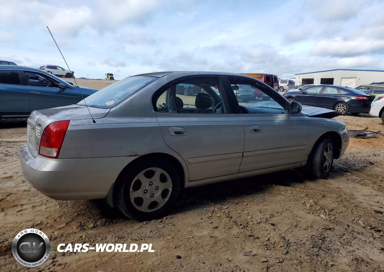 2002 Hyundai Elantra Gls VIN:KMHDN45D92U283821 - 3
