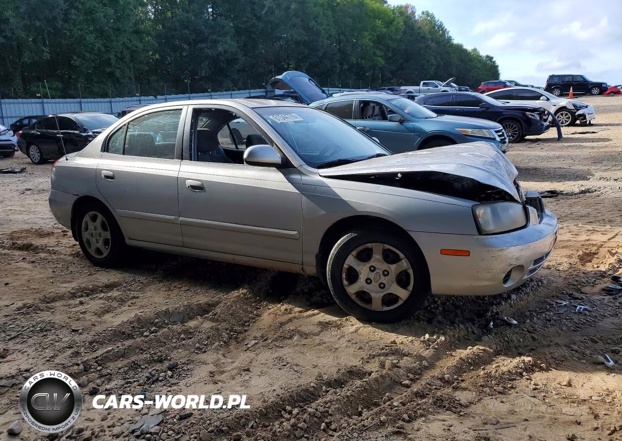 2002 Hyundai Elantra Gls VIN:KMHDN45D92U283821 - 4