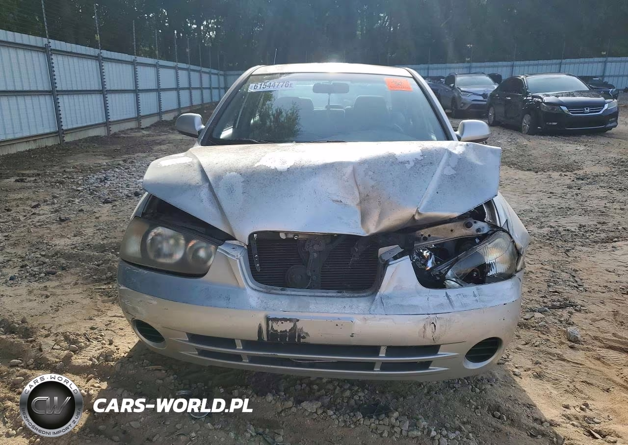 2002 Hyundai Elantra Gls VIN:KMHDN45D92U283821 - 5