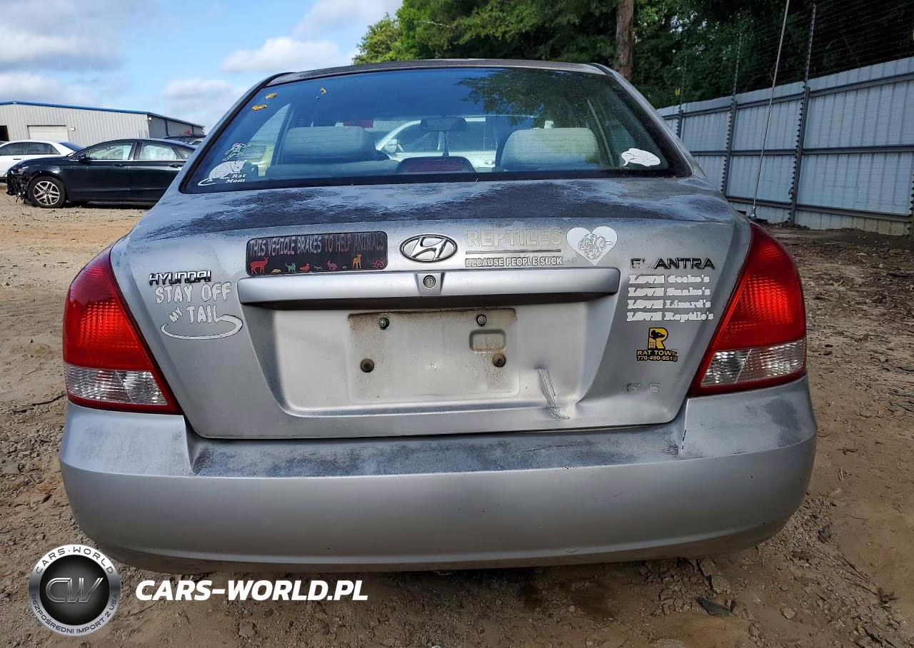 2002 Hyundai Elantra Gls VIN:KMHDN45D92U283821 - 6