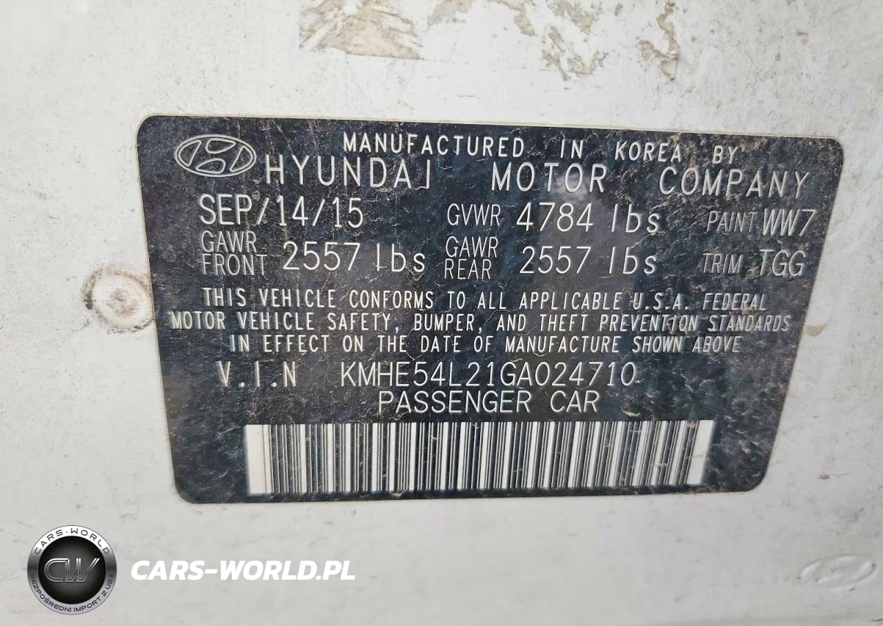 2016 Hyundai Sonata Plug-In Hybrid Limited VIN:KMHE54L21GA024710 - 12