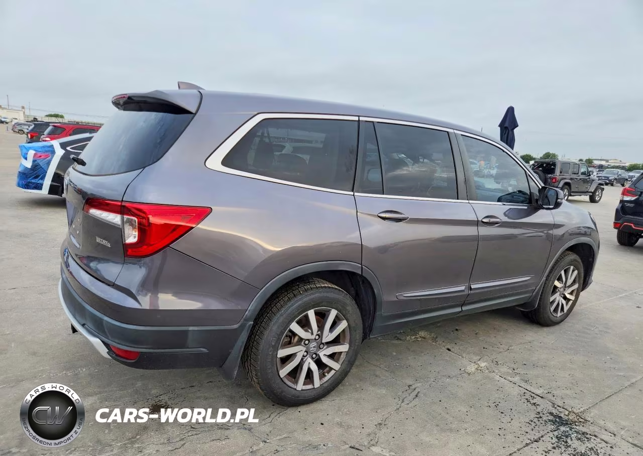 2022 Honda Pilot Exl VIN:5FNYF5H57NB006630 - 3