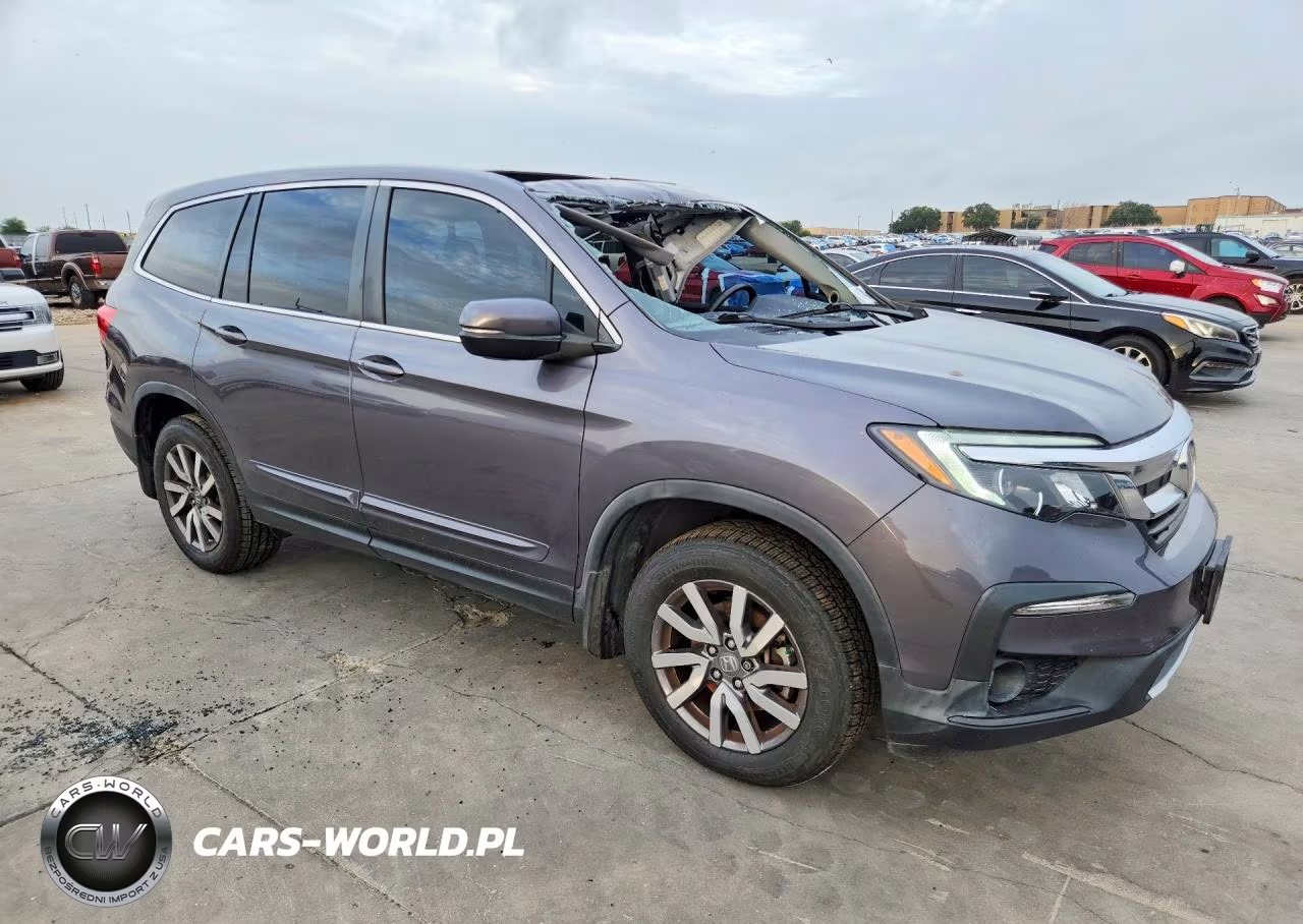 2022 Honda Pilot Exl VIN:5FNYF5H57NB006630 - 4