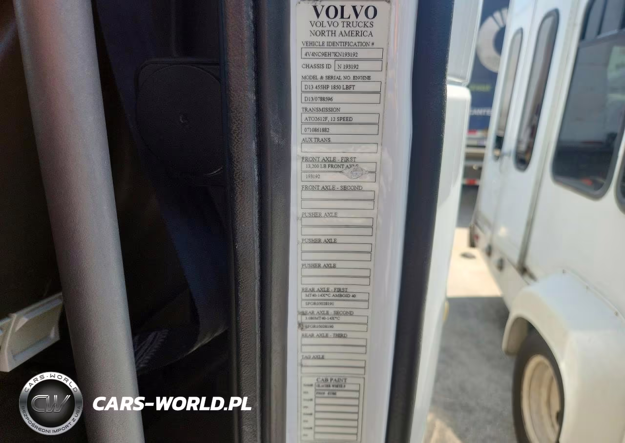 2019 Volvo Vnl Semi Truck VIN:4V4NC9EH7KN193192 - 13