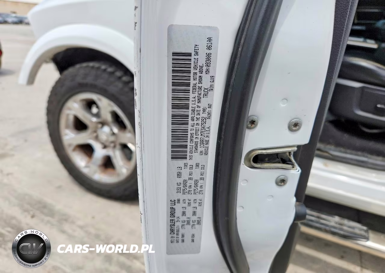 2014 Ram 1500 Laramie VIN:1C6RR7JM7ES475252 - 13