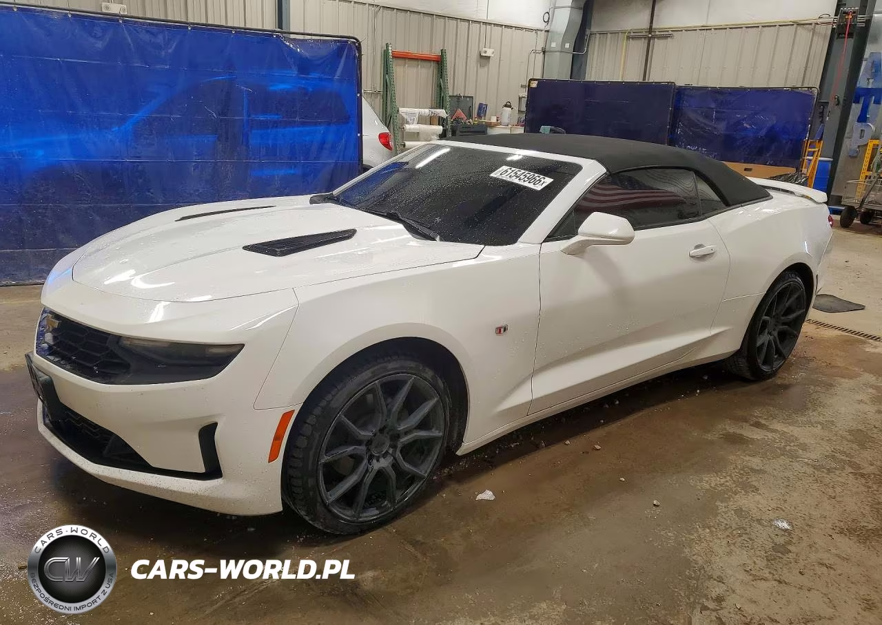 2019 Chevrolet Camaro Ls VIN:1G1FB3DS6K0127333 - 1