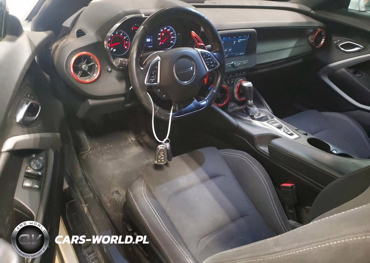 2019 Chevrolet Camaro Ls VIN:1G1FB3DS6K0127333 - 8