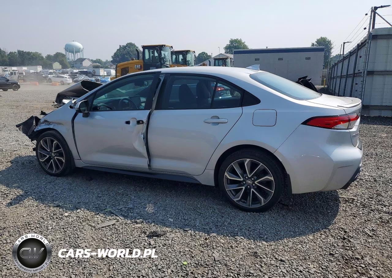 2021 Toyota Corolla Se VIN:5YFS4MCE5MP076434 - 2