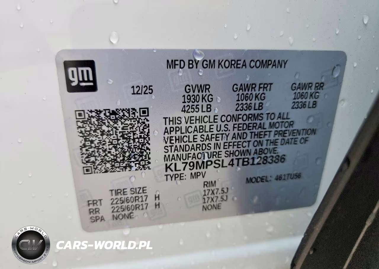 2026 Chevrolet Trailblazer Lt VIN:KL79MPSL4TB128386 - 13