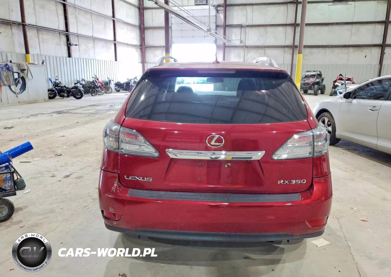 2010 Lexus Rx 350 VIN:2T2BK1BAXAC067111 - 6