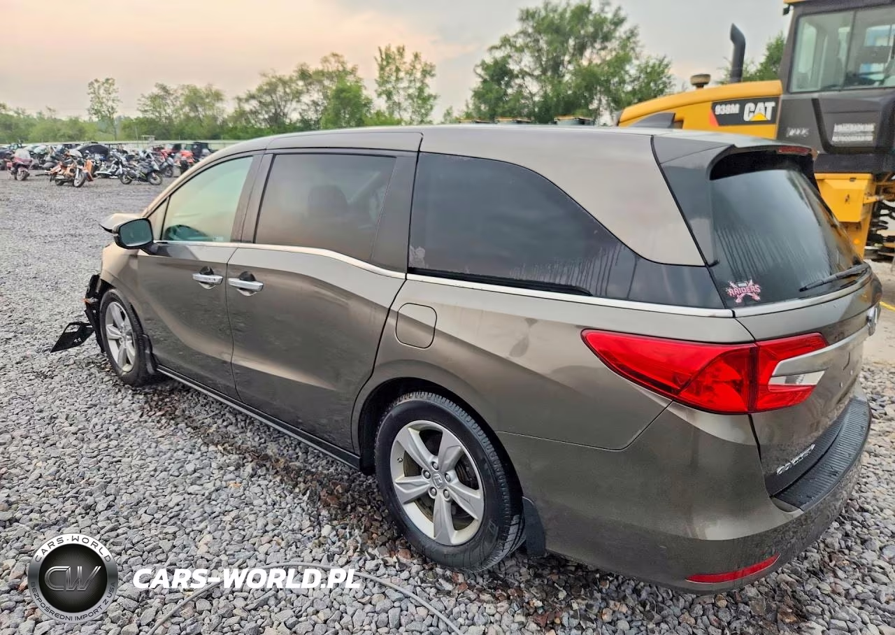 2019 Honda Odyssey Exl VIN:5FNRL6H77KB114360 - 2