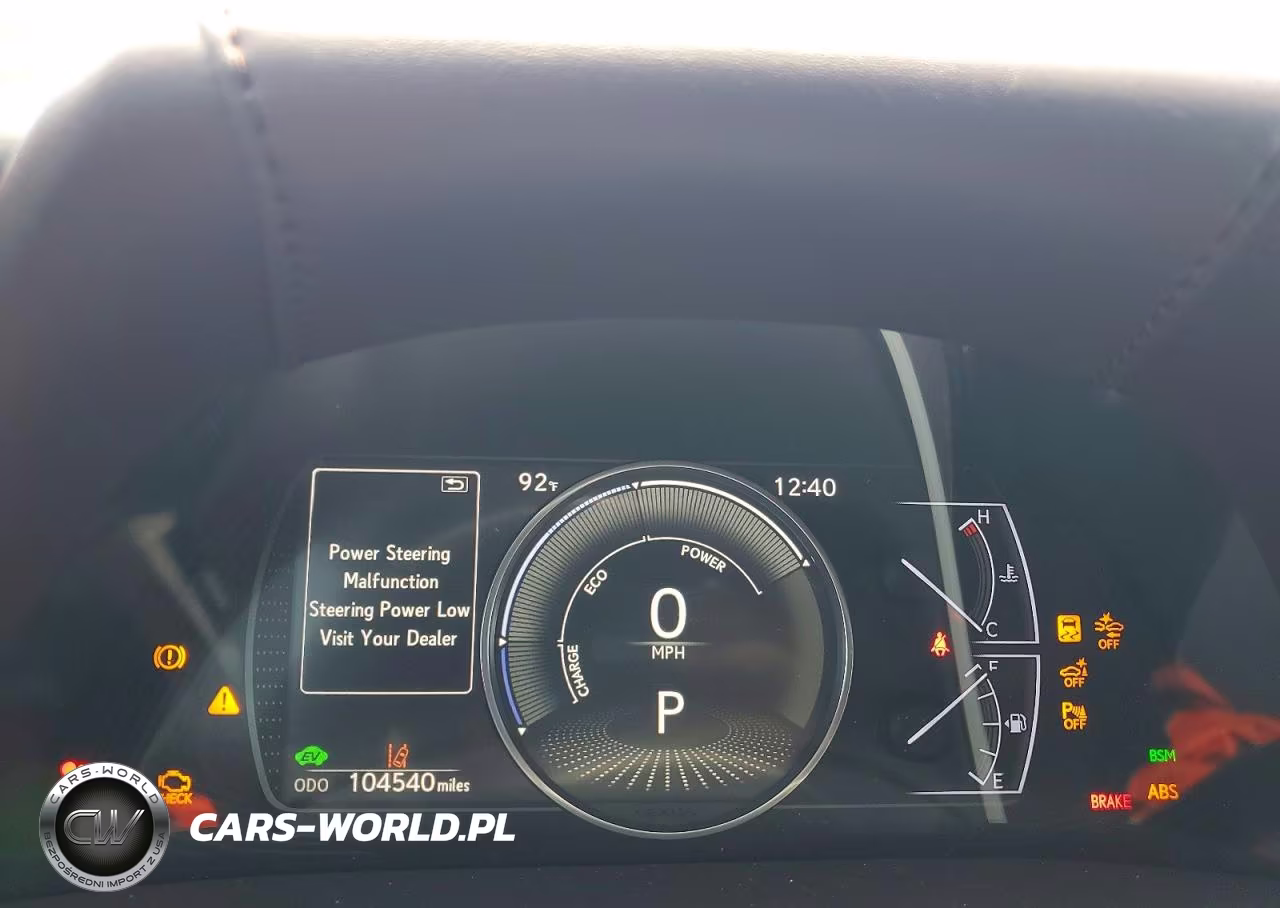 2019 Lexus Es 300H VIN:JTHB21B16K2012125 - 9