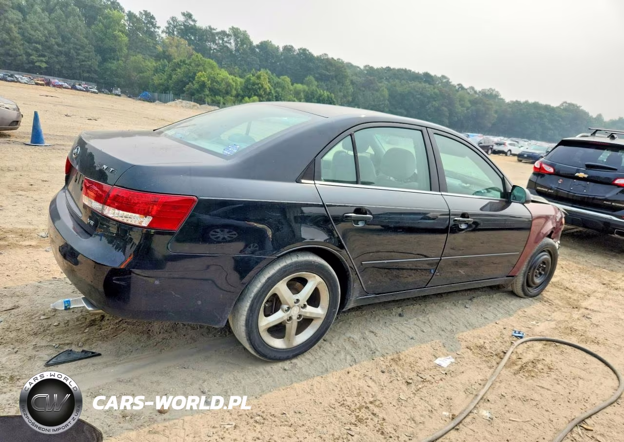 2007 Hyundai Sonata Se VIN:5NPEU46F27H206446 - 3