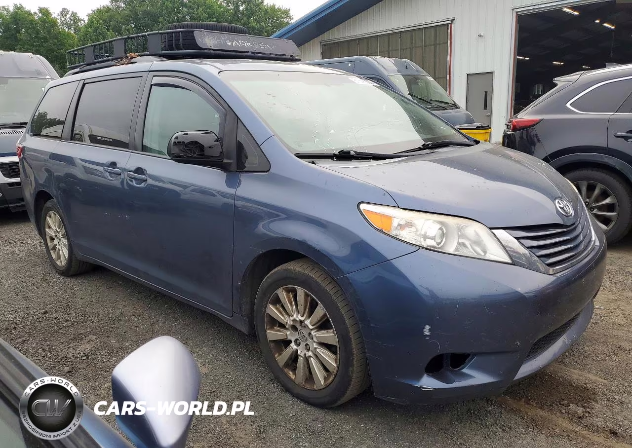 2015 Toyota Sienna Le VIN:5TDJK3DC7FS101028 - 4