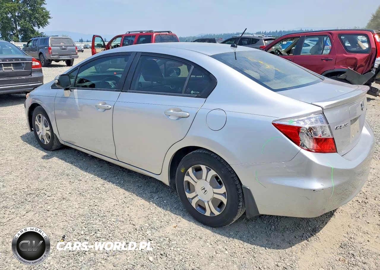 2012 Honda Civic Hybrid VIN:JHMFB4F23CS002854 - 2