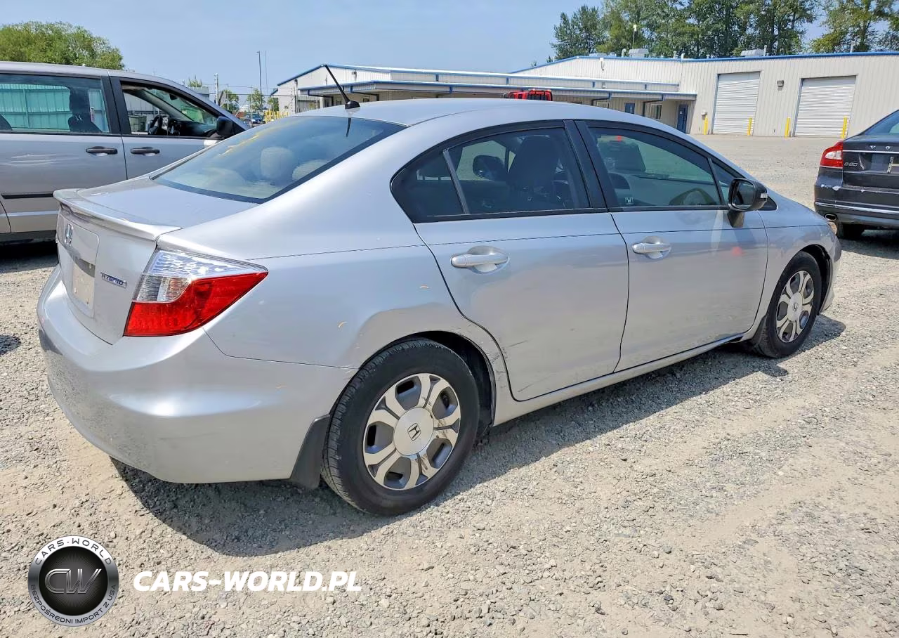 2012 Honda Civic Hybrid VIN:JHMFB4F23CS002854 - 3