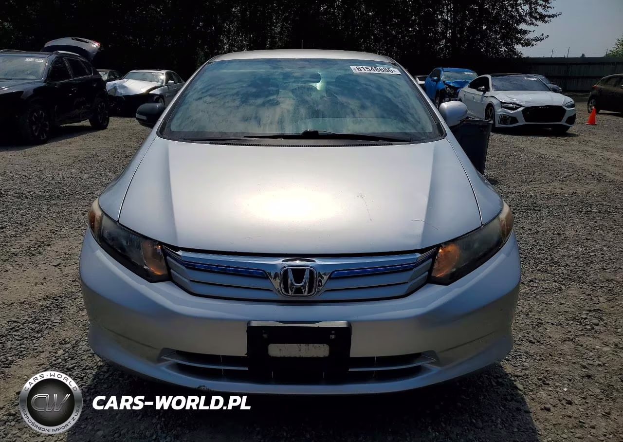 2012 Honda Civic Hybrid VIN:JHMFB4F23CS002854 - 5