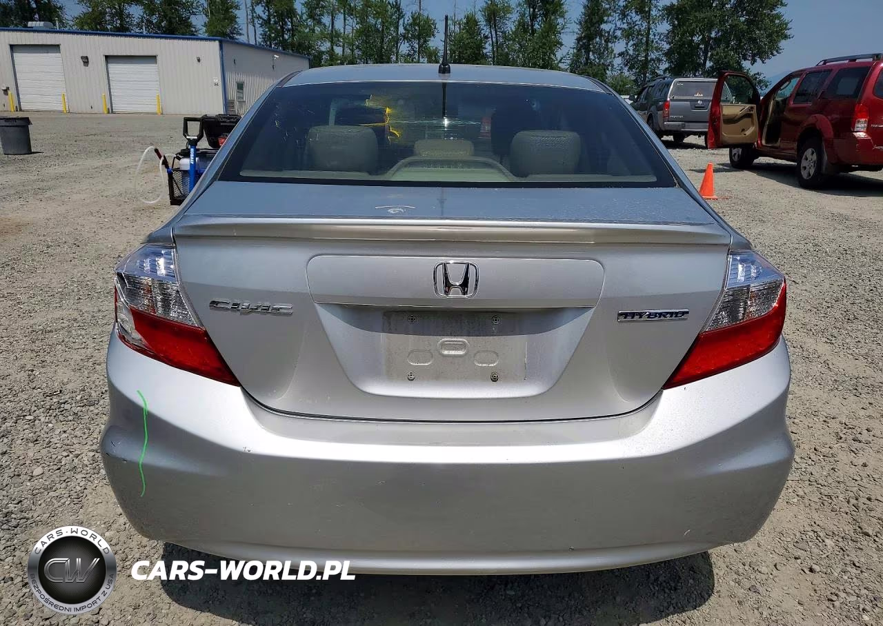 2012 Honda Civic Hybrid VIN:JHMFB4F23CS002854 - 6