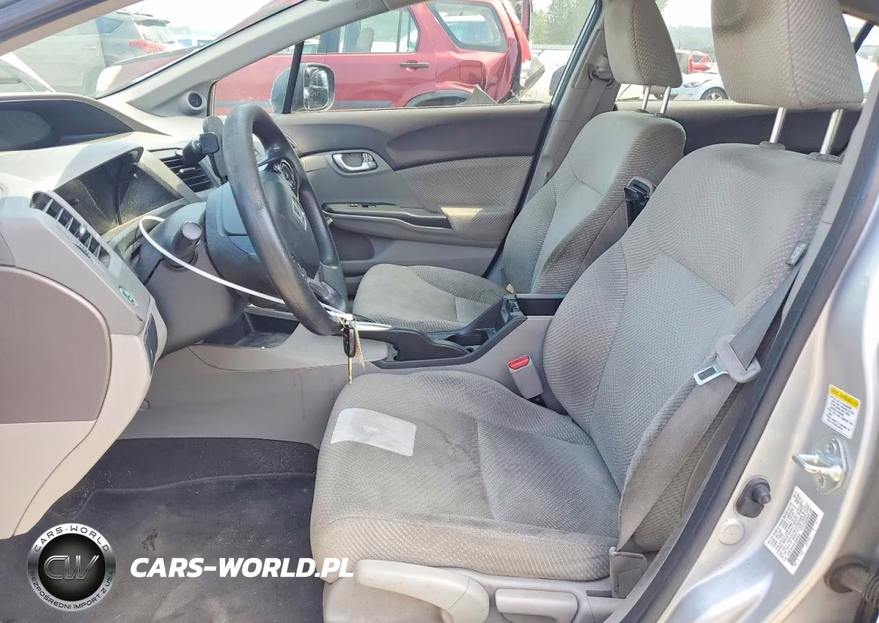 2012 Honda Civic Hybrid VIN:JHMFB4F23CS002854 - 7