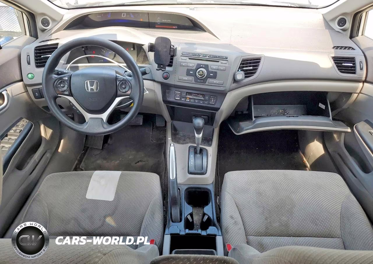 2012 Honda Civic Hybrid VIN:JHMFB4F23CS002854 - 8