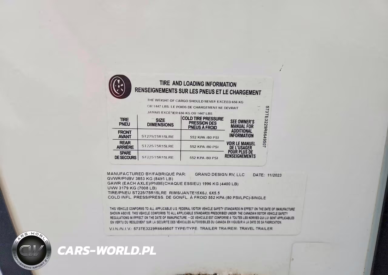2024 Other Grand Desi VIN:573TE3229R6649507 - 10