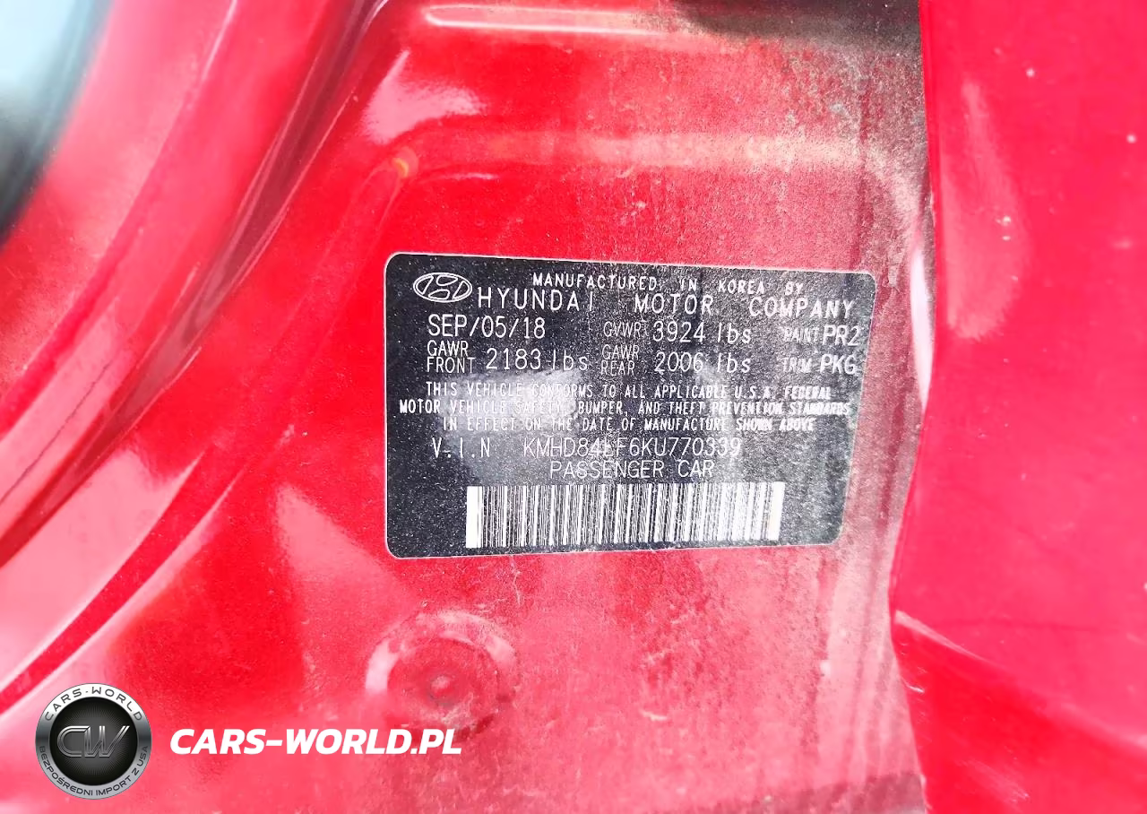 2019 Hyundai Elantra Sel VIN:KMHD84LF6KU770339 - 13