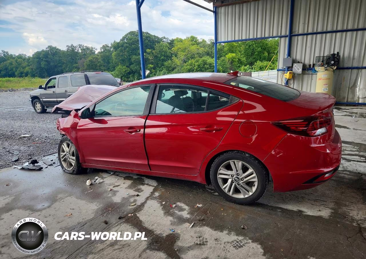 2019 Hyundai Elantra Sel VIN:KMHD84LF6KU770339 - 2