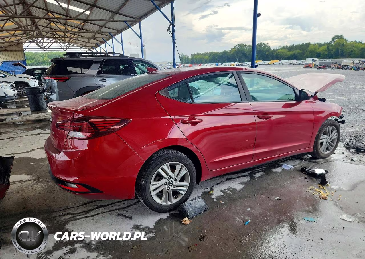 2019 Hyundai Elantra Sel VIN:KMHD84LF6KU770339 - 3