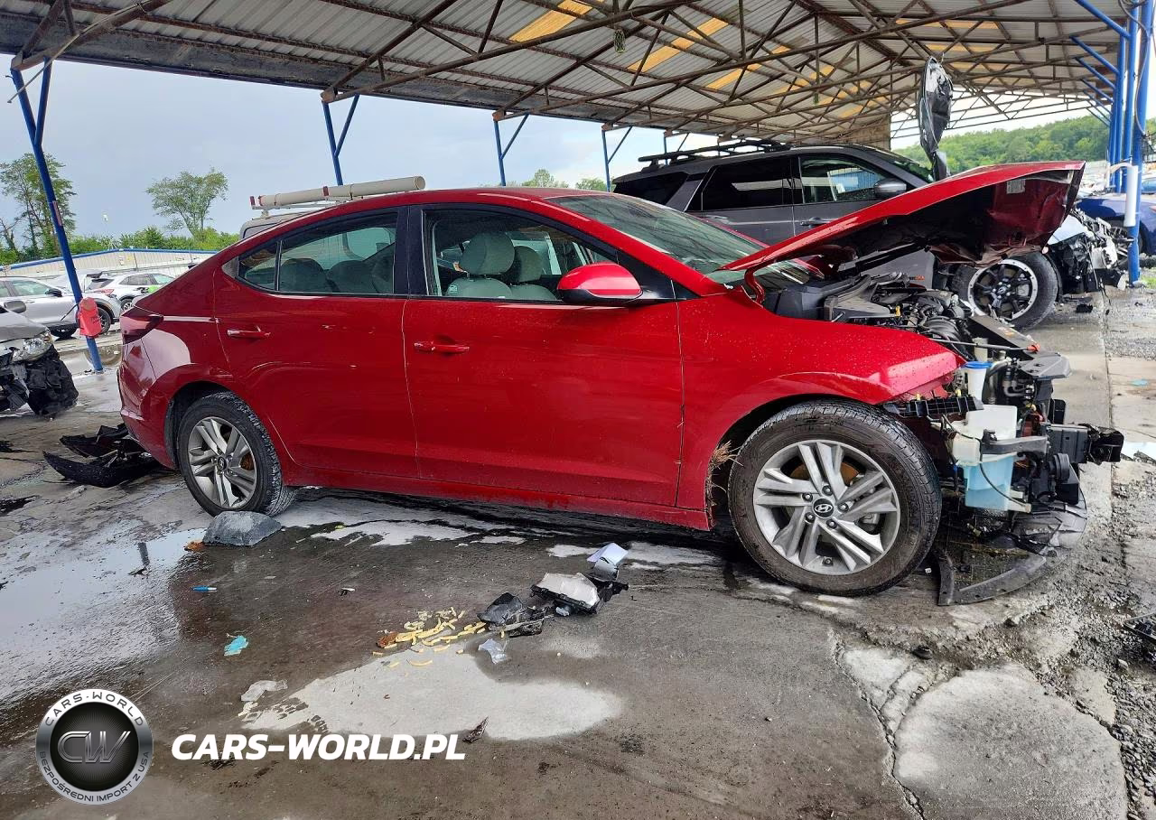 2019 Hyundai Elantra Sel VIN:KMHD84LF6KU770339 - 4