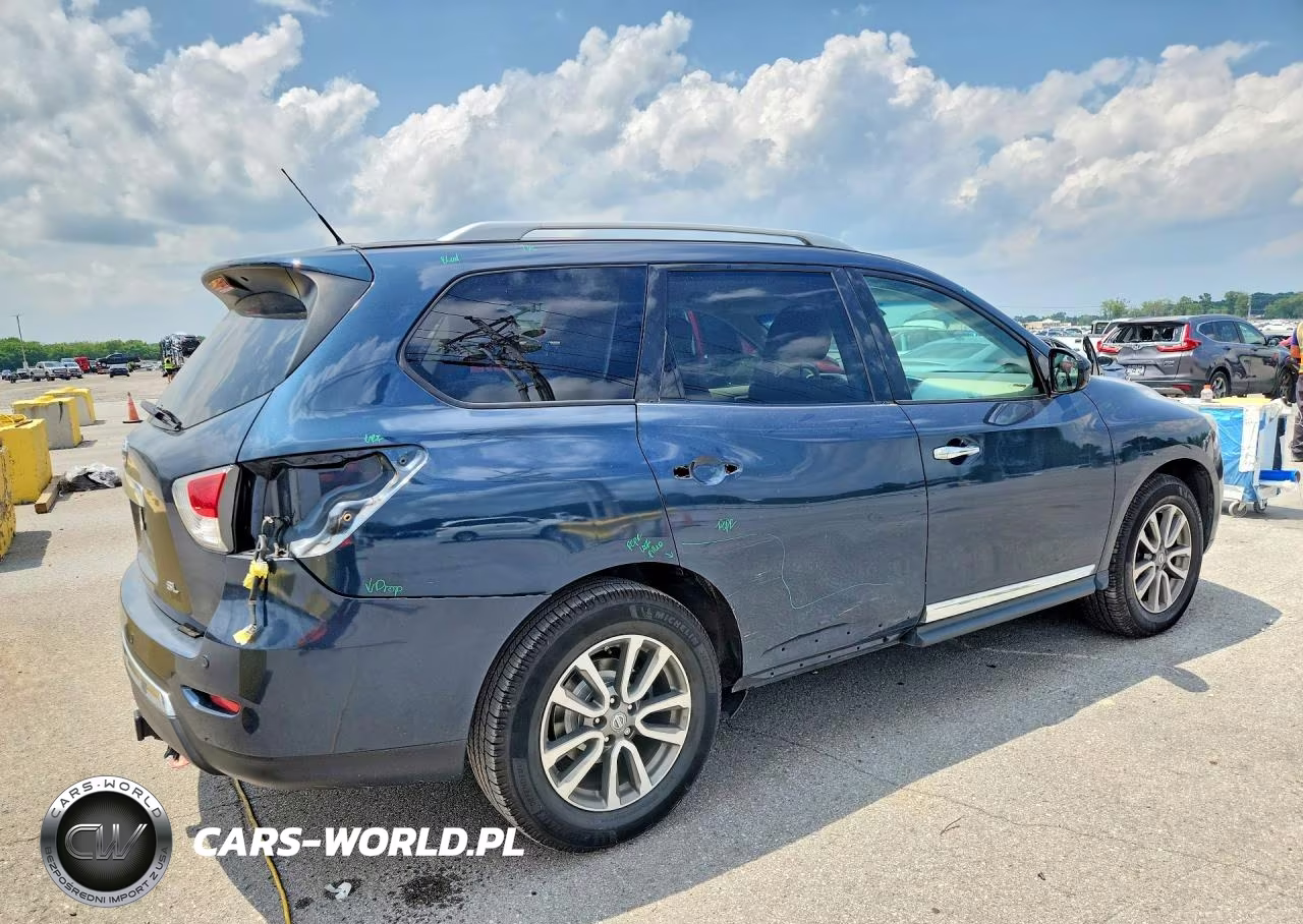 2014 Nissan Pathfinder Sl VIN:5N1AR2MN3EC620502 - 3