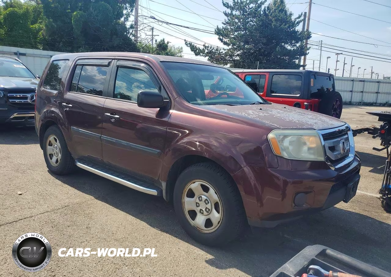 2010 Honda Pilot Lx VIN:5FNYF4H28AB008039 - 4